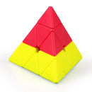 2 PCS Early Education Puzzle Cube Toy For Children Colorful Volcanic Rubika