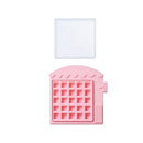 2 PCS Cartoon Silicone Ice Box With Lid Complementary Food Puree Cheese Chocolate Jelly Mold, Specification: Store (Pink)