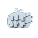 2 PCS Dinosaur Silicone Ice Cube Mold Cake Food Supplement Chocolate Mold(Blue)