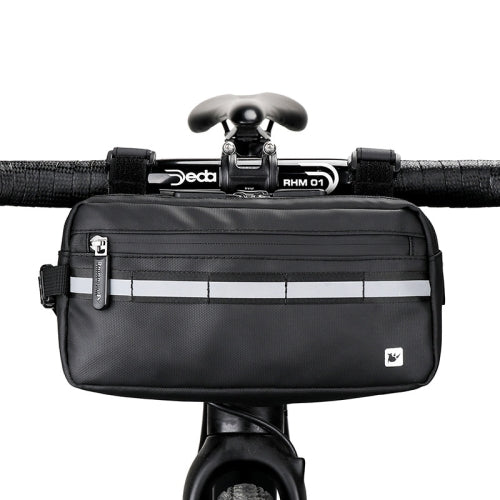 Rhinowalk X20990 Multi-Function Bicycle Front Bag(Black)