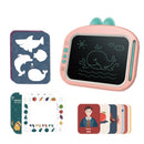 X6 Puzzle Early Education Children Toy Multifunctional Handwritten Blackboard Cartoon Electronic Drawing Board, Colour: Pink (Color Film)