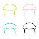 4 PCS Household Adjustable Silica Rubbish Bag Fixed Clip Garbage Bag Non-Slip Clamp Magnetic Buckle,Random Color Delivery