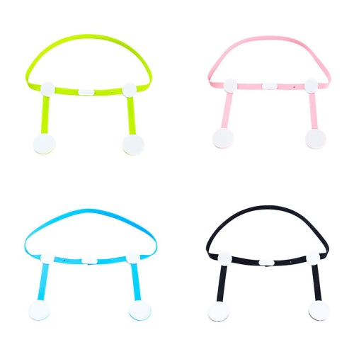 4 PCS Household Adjustable Silica Rubbish Bag Fixed Clip Garbage Bag Non-Slip Clamp Magnetic Buckle,Random Color Delivery