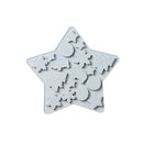 2 PCS Five-Pointed Star Silicone Chocolate Cake Mold Complementary Food Ice Cube Mold(Blue)