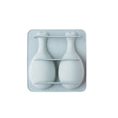 3 PCS Chicken Drumstick Silicone Ice Tray Mold Chocolate Baking Mold Complementary Food Making Baking Pan(Blue)