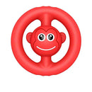 2 PCS Decompression Gripper Men And Women Exercise Fingers To Vent Silicone Educational Toys Vocal Decompression Screaming Monkey(Red)