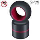 2 PCS USB Photocatalyst Mosquito Killer Household Inhalation Physical Mosquito Repellent(Gray)