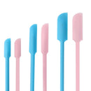 6 in 1 Silicone Beauty Spatula Sauce Applicator Cream Spatula Set(Mixed Color )