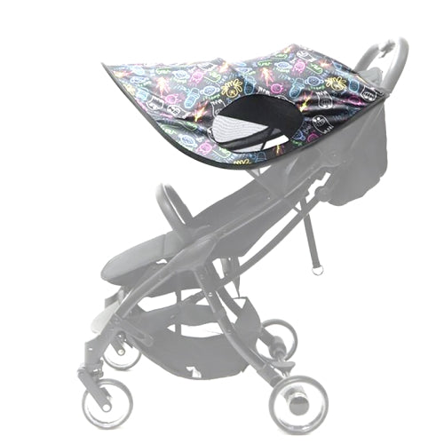 Stroller Sunshade Anti-Ultraviolet Stroller Shed, Colour: Star Empty