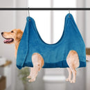Cat And Dog Hammock Pet Nail Trim Thickening Grooming Hammock, Size: Large 35cm(Blue)