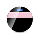 Body Weight Scale USB Home Body Fat Scale Battery Version(Black Pink)