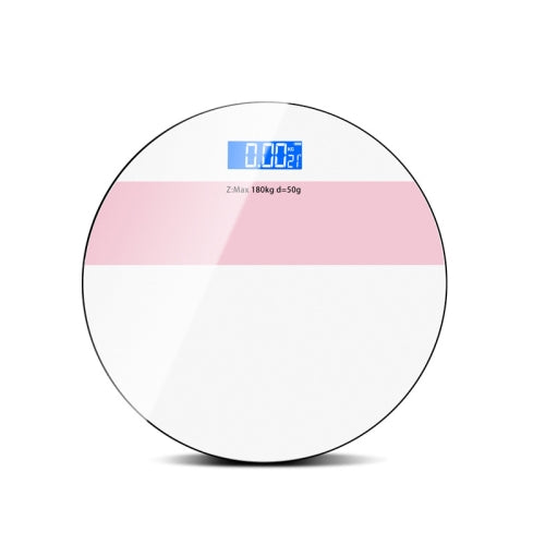 Body Weight Scale USB Home Body Fat Scale Charging Version(White Pink)