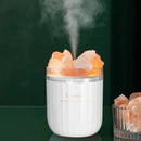 A07 Crystal Salt Humidifier USB Charging Home Aromatherapy Humidifier(White)