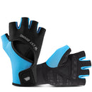WEST BIKING YP0211217 Cycling Breathable Silicone Palm Gloves Fitness Training Wrist Guard Sports Gloves, Size: XL(Black Blue)