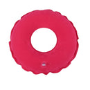 2 PCS Anti-Decubitus Inflatable Cushion For Pregnant Women And Elderly Health Care Cushion,Style: Round Rose Red