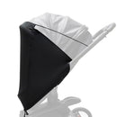 Baby Stroller Awning Anti-ultraviolet Light Blocking Sunscreen(Black )