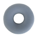 2 PCS Inflatable Anti-Hemorrhoids Round Air Cushion PVC Thickened Health Cushion(Gray)