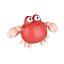 5 PCS Baby Shower Bathing And Playing Toys Spray Shower Crab Red