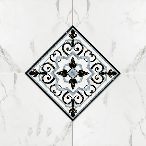 3 Sets Self-Adhesive Floor Waterproof Wear Angle Stickers Living Room Bathroom Floor Brick Decoration Stickers, Specification: Standard Matte(B21 )