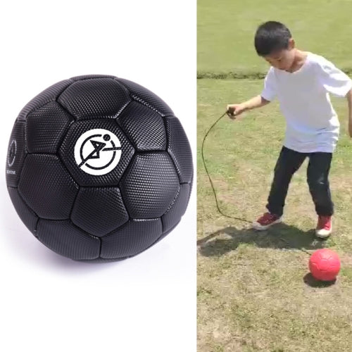 Children Training Football Without Rope(No. 2 Black)