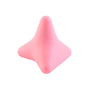 Silicone Thumb Bump Massager Muscle Relaxation Massage Fascia Device, Specification: Quadratic Pink