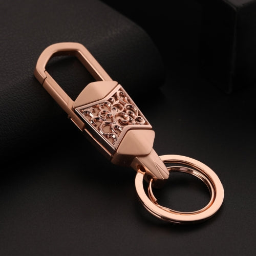 JOBON ZB-185 Retro Car Keychain Metal Car Key Pendant(Golden)