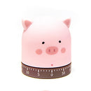 Cartoon Zoo Time Manager Mechanical Timer Reminder(Piggy)