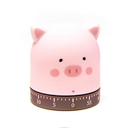 Cartoon Zoo Time Manager Mechanical Timer Reminder(Piggy)