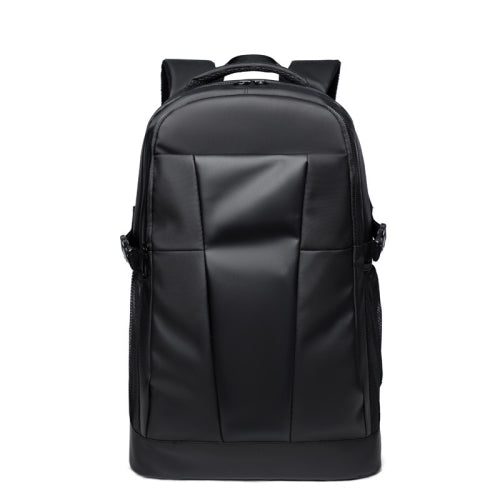 WEIXIER B667 Backpack Male Big Capacity Travel Backpack Outdoor Mountaineering Bag Students Casual Double-Shoulder Bag(Black)