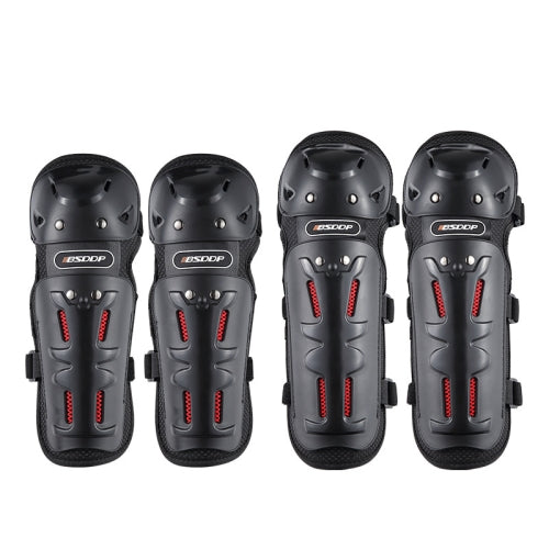 4 PCS / Set BSDDP MDL1002 Motorcycle Knee Knee Elbow Pads Protective Gear Autumn Winter Warm Anti-Falling Leg Equipment