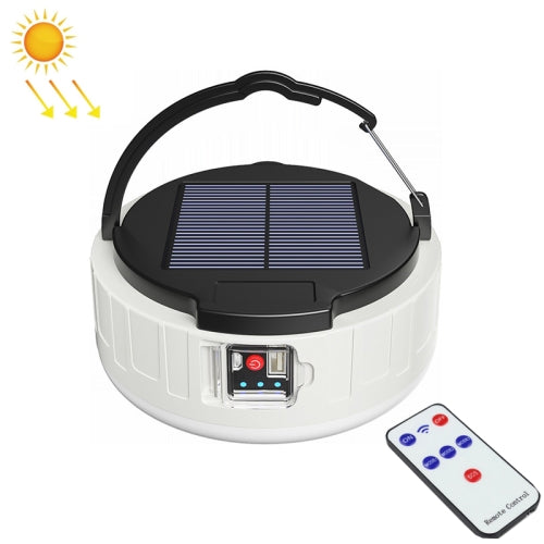 HB209 Solar Power With RC 100W 37 LED Household Emergency Light Mobile Night Market Light Camping Light