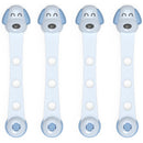 3 PCS TH3601 4 In 1 Children Safety Protective Supplies Children Drawers Safety Lock(Blue)