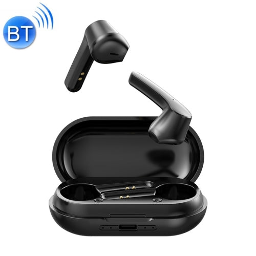 LB-20 Bluetooth Headset 5.0 TWS Wireless In-Ear Sports Noise Reduction Headphones(Black)