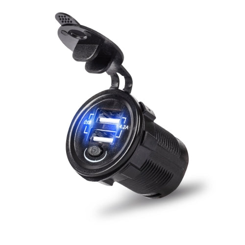 YouYou Car Charger Fast Charge Dual USB Cigarette Lighter Modified Car Charger(KTU)