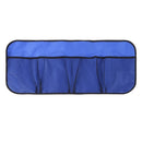 Car Seat Rear Storage Hung Bag Car Waterproof Storage Net Bag, Colour: Ordinary Blue