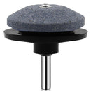 6 PCS Grinding Stone Industrial Electric Sharpener Mower Grinding Tool Wear Resistant Grinding Head, Specification: Plastic Black