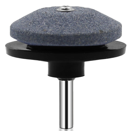 6 PCS Grinding Stone Industrial Electric Sharpener Mower Grinding Tool Wear Resistant Grinding Head, Specification: Plastic Black