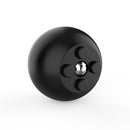 3 PCS Sphere Cube Finger Movement Decompression Toy, Colour: Decompression Ball - Black