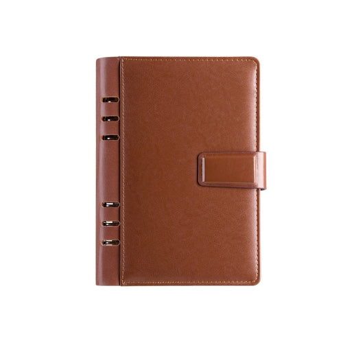 8625 Business Splicing Notepad Loose-Leaf Notebook, Cover color: Business Brown A5