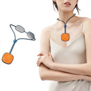Z-10 Pendant Cervical Spine Massager Portable Dual-pulse Neck Hot Compress Massager(Gemstone Blue)