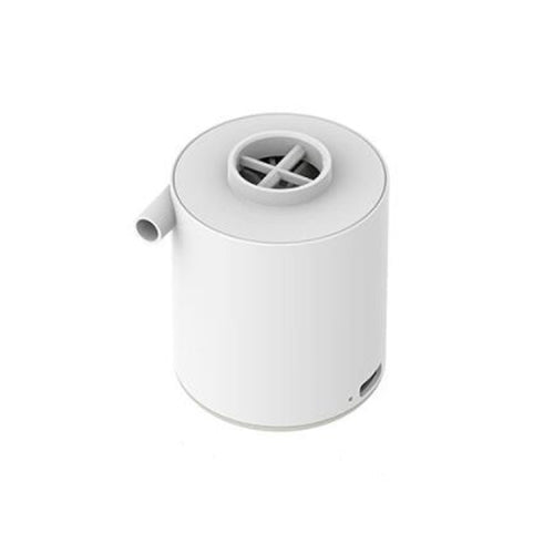 021121 Mini Portable Outdoor Air Pump, Specification: Without Light Model(White)