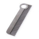 3 PCS Stainless Steel High-Strength Comb Outdoor EDC Portable Tool(Steel Color)