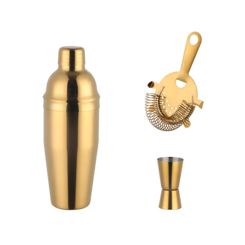 Stainless Steel Shaker Cocktail Shaker Set Hand Shaker Cup Fancy Shaker Gold Set