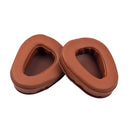1 Pairs Headphone Sponge Leather Earmuffs For Skullcandy Aviator 2(Brown)