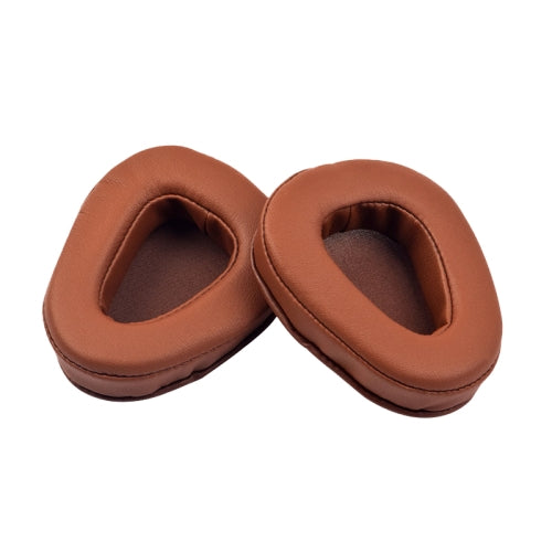 1 Pairs Headphone Sponge Leather Earmuffs For Skullcandy Aviator 2(Brown)