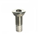 316 Stainless Steel Drain Pipe Tube Marine Drain Joint Fitting For Boat Yacht, Specification: 1inch