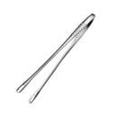 3 PCS Barbecue Clip 304 Stainless Steel Steak Clamp Food Clip, Size: Small (Stainless Steel Color)