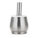 Kitchen 304 Stainless Steel Garlic Masher Spice Bean Nut Grinder, Specification: Drum Shape