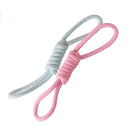 7 PCS Tuning Knot Color Randomly Dog Molar Teeth Cleaning Toy Candy Color Woven Cotton Rope