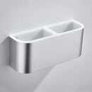 WD12 Punch-Free Umbrella Frame Simple Space Aluminum Wall Hanging Drain Umbrella Storage Rack, Umbrella bit: Silver Single